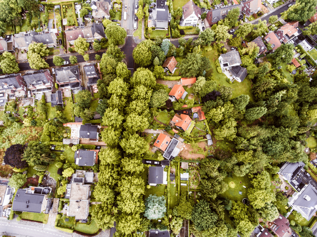 luchtfoto van nederlandse huizen - The Dutch Money Whisperer